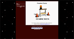 Desktop Screenshot of freedomfarmz.com
