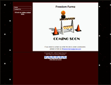 Tablet Screenshot of freedomfarmz.com
